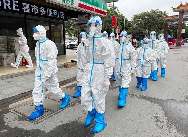 集团党员助力广州疫情封控区，筑牢抗疫“长城”